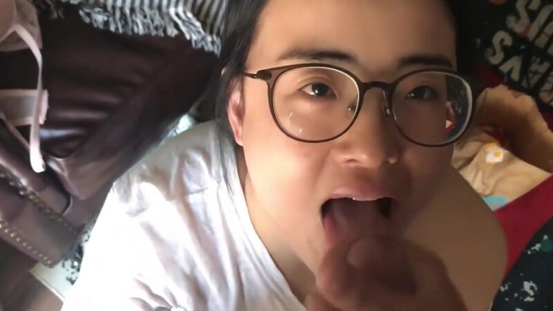 Hottest Asian Pornstar Vesper Lynd Nerd Blowjob Audition Tape Must See