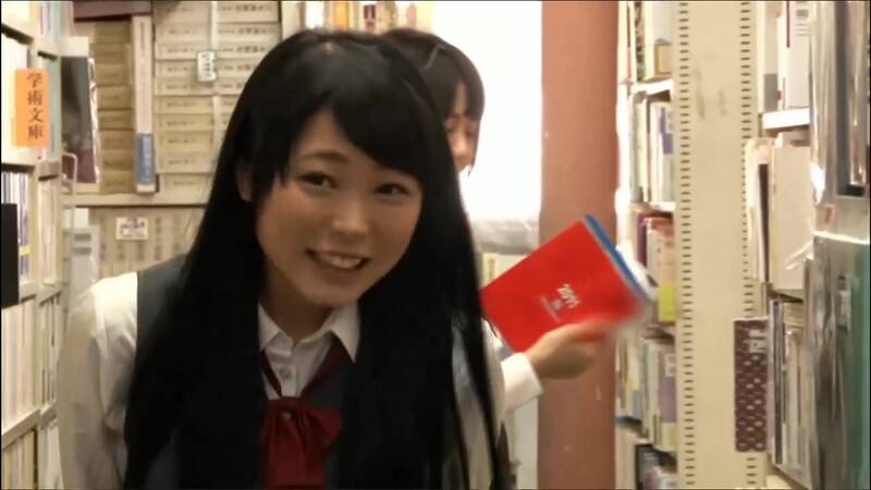 Nerdy Japanese babe is spending a lot of time in the library, while having casual sex adventures