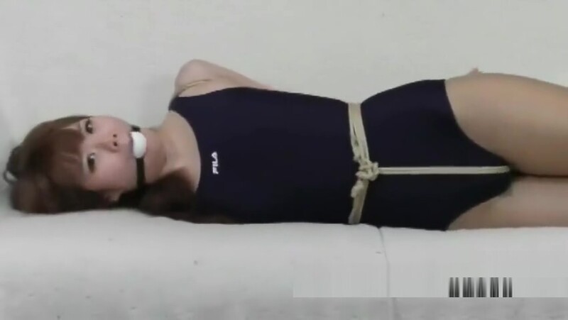 【reijoh】【natukawa Rika】japanese Swimsuit Bondage